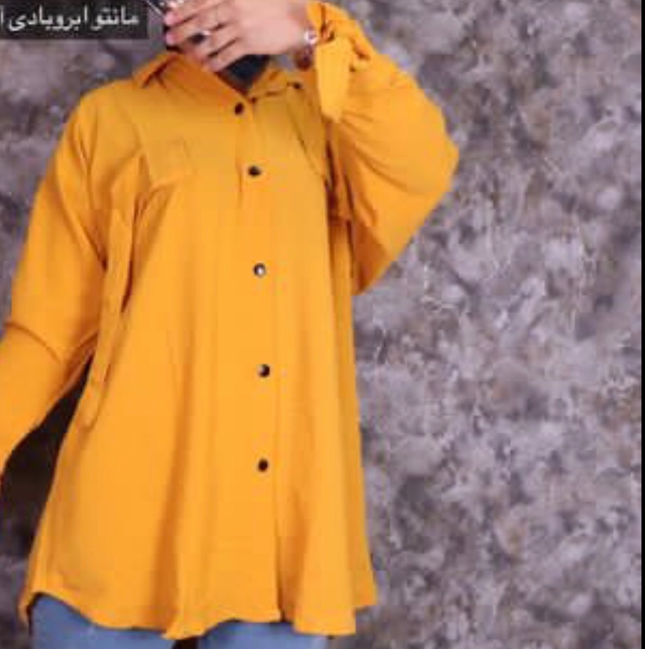 حراج مانتو ابروبادی آستین گره ای فری سایز سایز 38تا46 فقط رنگ طوسی