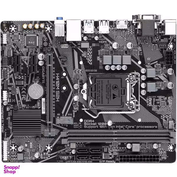 مادربرد گیگابایت مدل H410M S2H rev. 1.x