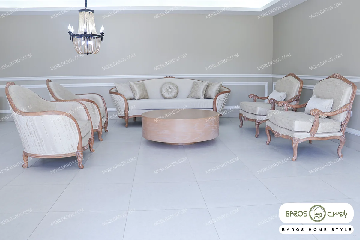 مبل ایتالیایی کلاسیک طرح جدید لورنزو