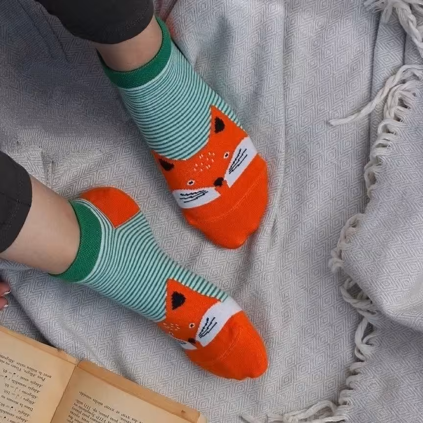 جوراب طرح روباه