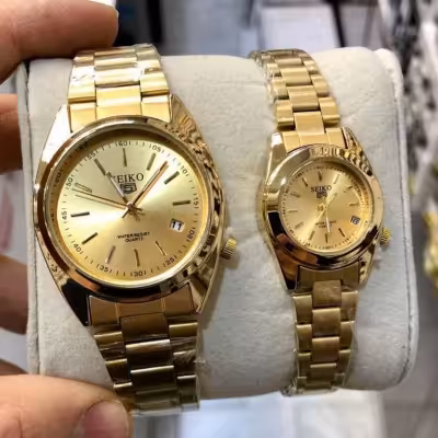 ساعت ست سیکو طلایی