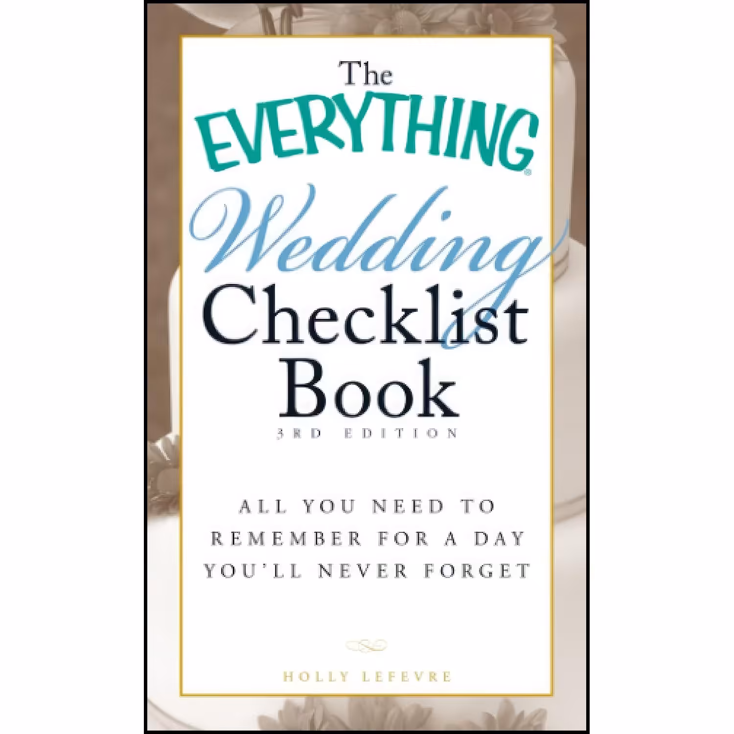 کتاب زبان اصلی The Everything Wedding Checklist Book