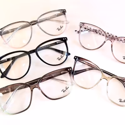 عینک طبی استات با کاور آفتابی