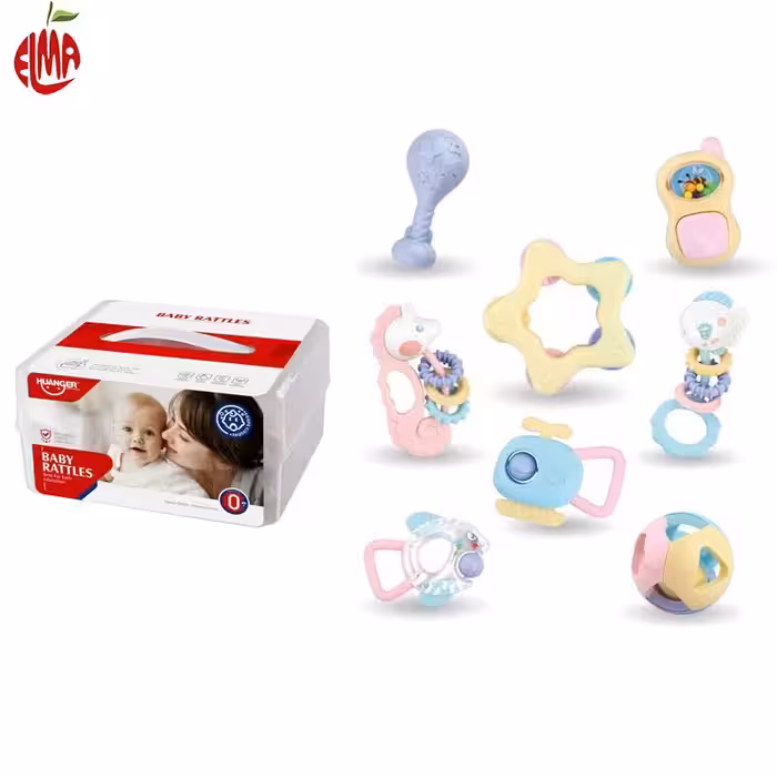 جغجغه و دندانگیر 8 تکه He-0101 هانگر Huanger