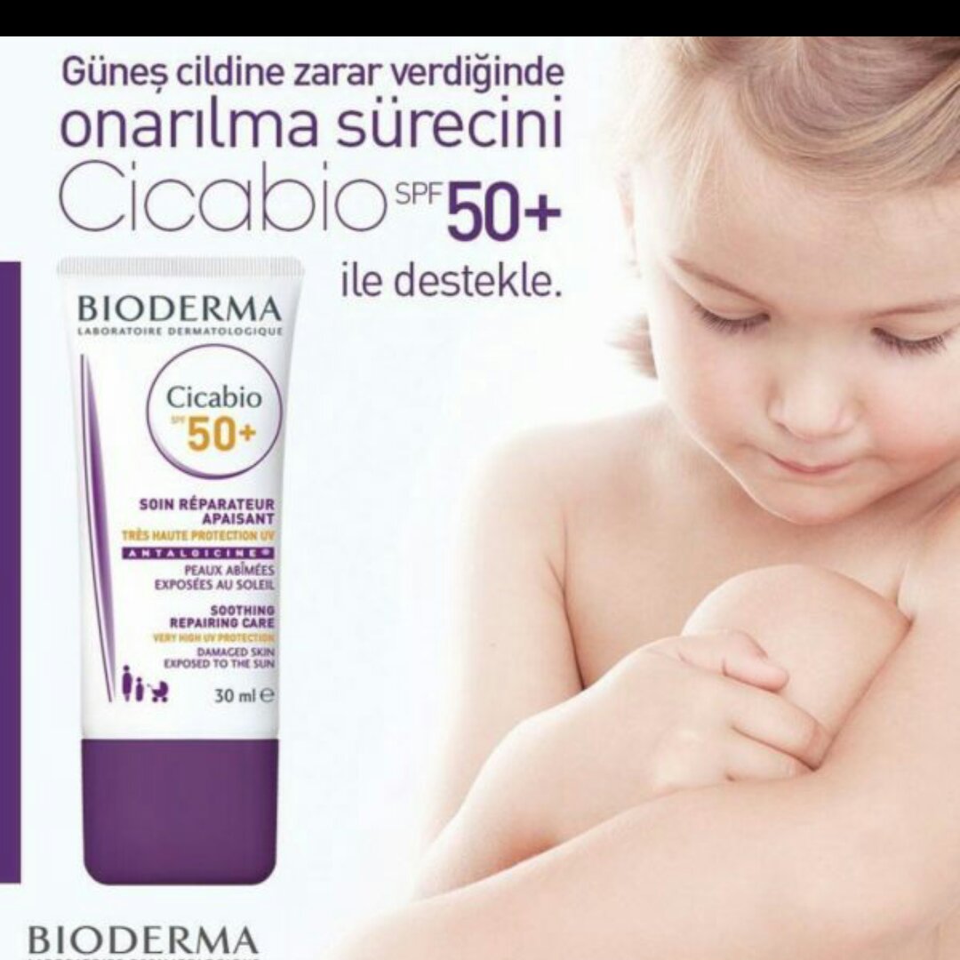 کرم ضد آفتاب بی رنگ سیکابیو  spf50 بایودرم