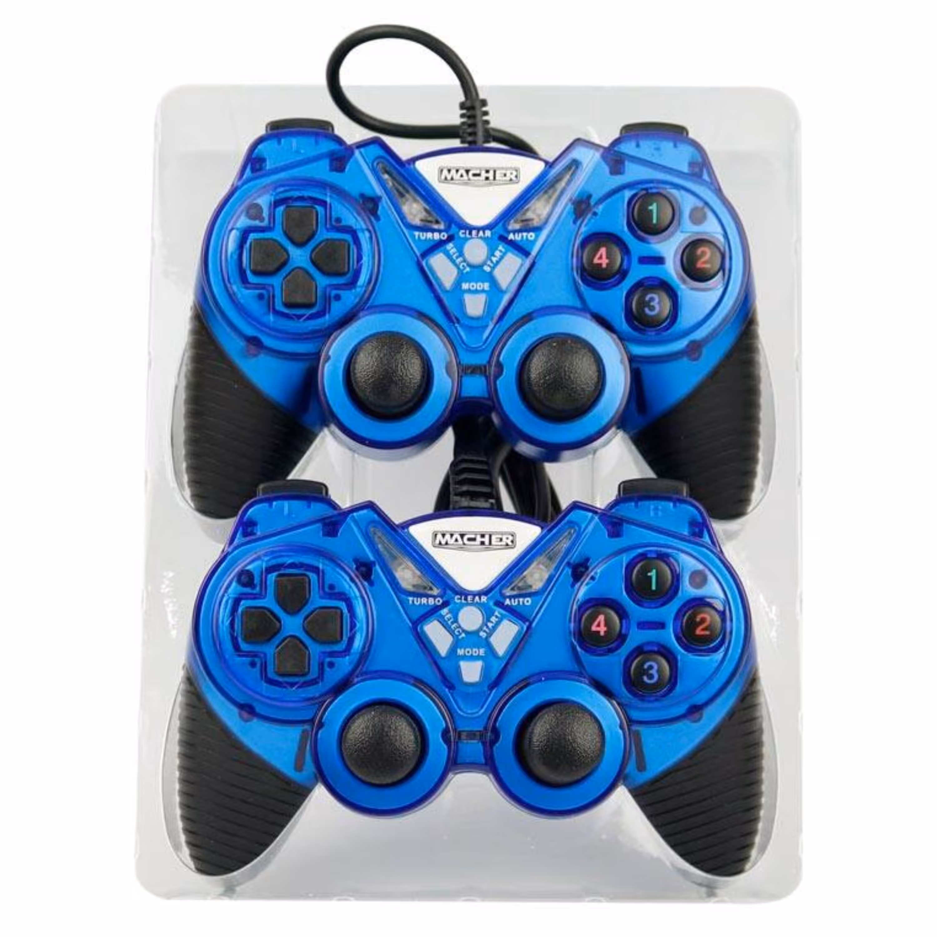 دسته بازی دوبل شوک دار سیمی Macher MR-62