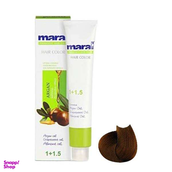 رنگ مو مارال (Maral) شماره 505 رنگ قهوهای تنباکویی روشن حجم 100 میلیلیتر