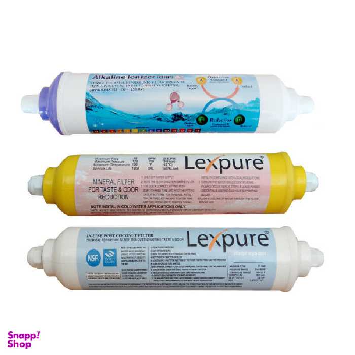 فیلتر دستگاه تصفیه کننده آب مدل LX-F440 بسته 3 عددی