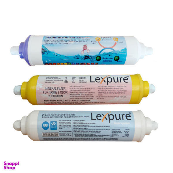 فیلتر دستگاه تصفیه کننده آب مدل LX-F440 بسته 3 عددی