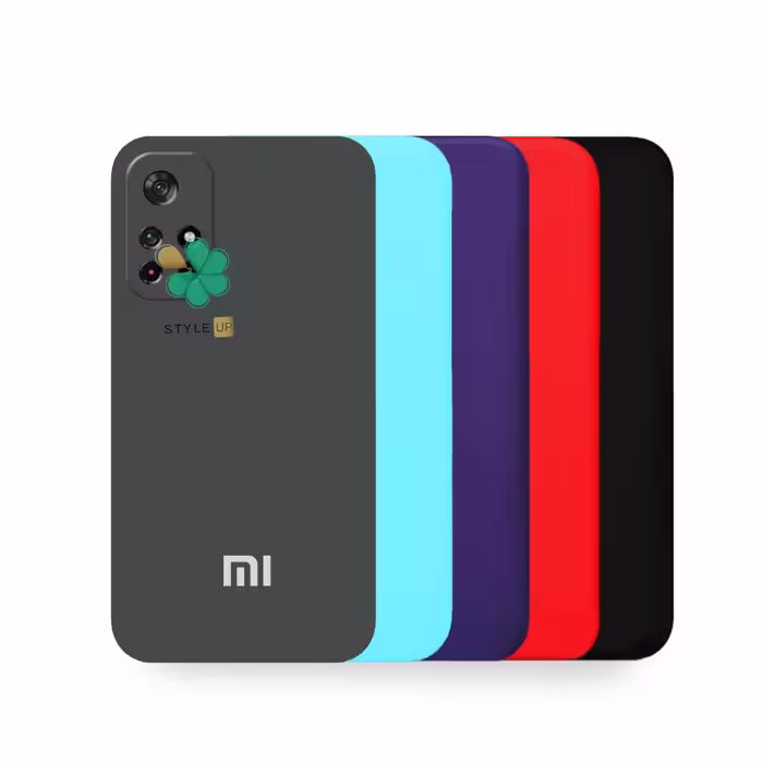 قاب گوشی شیائومی Xiaomi Poco M4 Pro 5G مدل سیلیکونی محافظ لنز دار