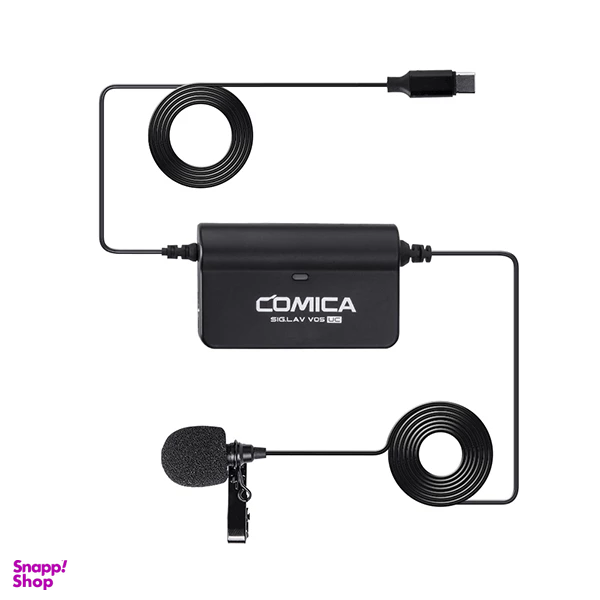 میکروفون یقه ای تایپ سی کامیکا مدل SIGLAV V05 UC