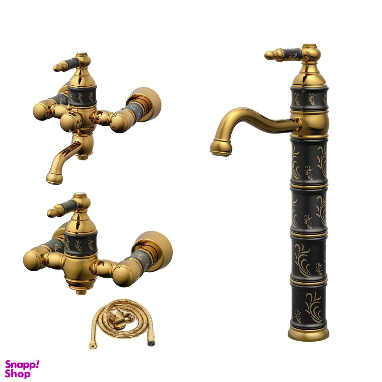 ست شیرآلات کسری مدل توکیو کد 01 مجموعه 4 عددی