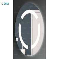 آینه گرد هوشمند بک لایت مدل F-308