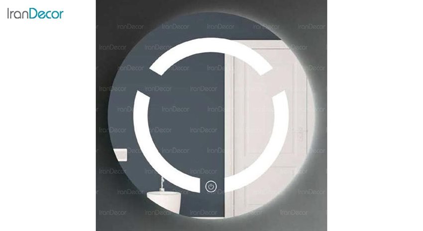 آینه گرد هوشمند بک لایت مدل F-308