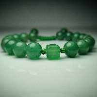 دستبند سنگ اونتورین سبز اصل و طبیعی