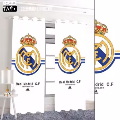 پرده تصویری طرح باشگاه ریئل مادرید