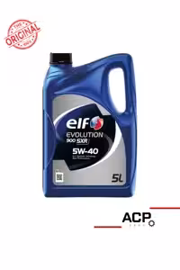 روغن و مکمل موتور EVOLTION 900 SXR 5W 40 5L مصنوعی Elf