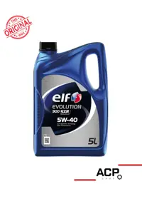 روغن و مکمل موتور EVOLTION 900 SXR 5W 40 5L مصنوعی Elf