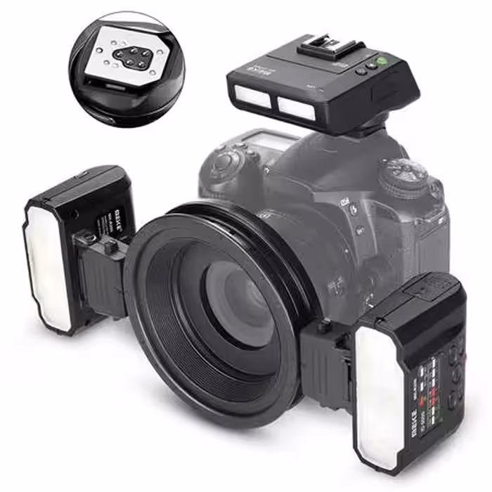 رینگ فلاش ماکرو میک Meike MK MT24 II TTL Macro Ring Flash For Canon