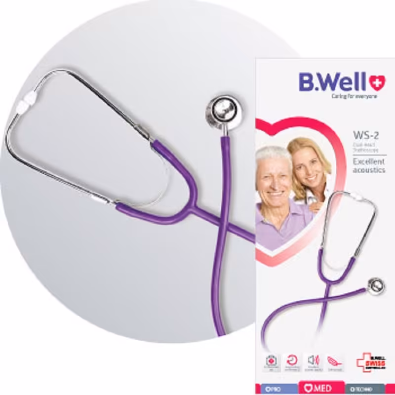 گوشی پزشکی دوبل(پاویون) WS-2 بی ول سوئیس