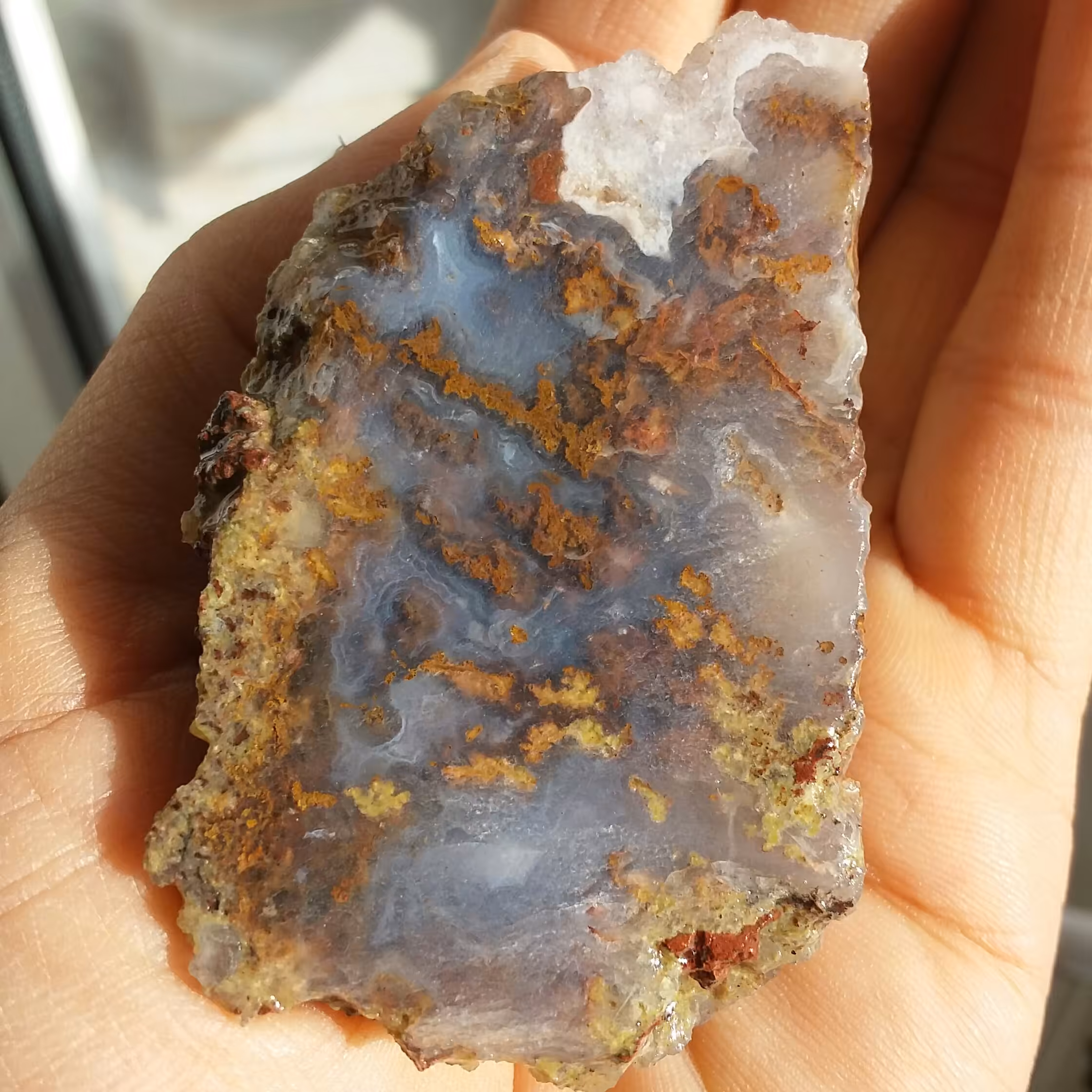 اسلایس سنگ راف عقیق شجر منظره 7رنگ کمیاب محشر کاملا طبیعی
تابلو نقاشی طبیعی
با قابلیت ساخت چند نگین بی نظیر 