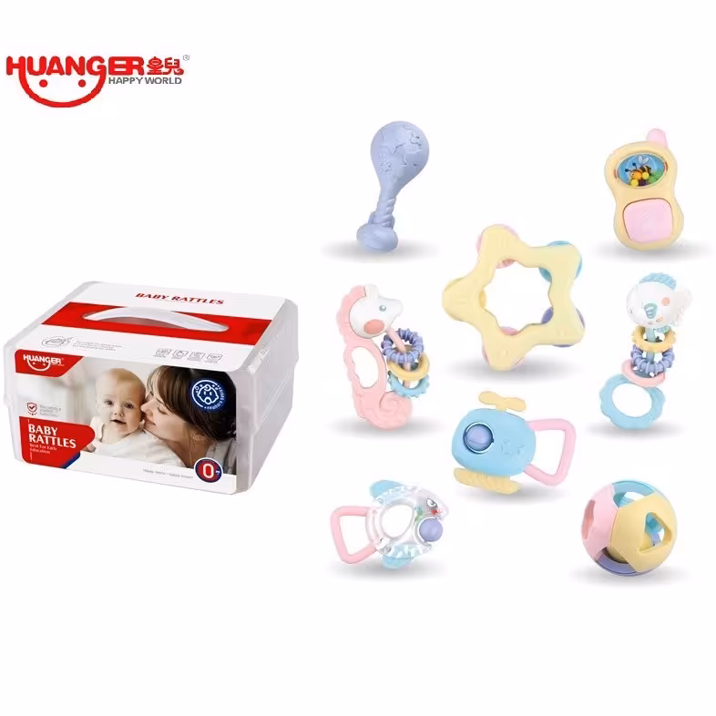 جغجغه هانگر مدل HE0101 مجموعه 8 عددی