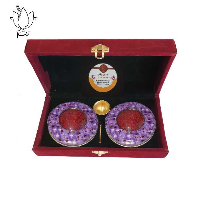 پک مخملی زعفران نگین درجه یک 4 مثقالی زرفام (تضمین کیفیت و امکان مرجوع)