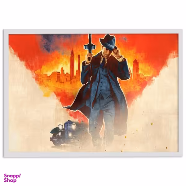 تابلو نوری بکلیت مدل طرح بازی گیم نت Mafia مدل چراغدار W-s1422