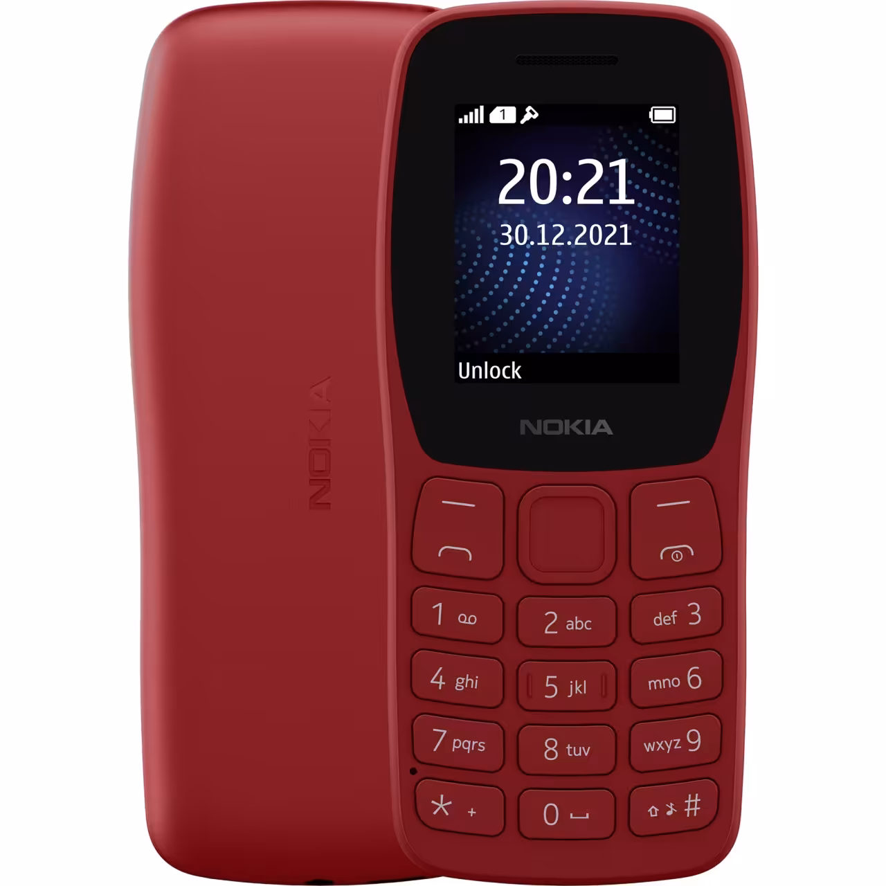 گوشی موبایل نوکیا مدل 105 2022 دو سیم کارت ظرفیت 4 مگابایت و رم 4 مگابایت