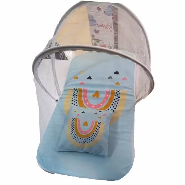 پشه بند نوزادی طرح رنگین کمان دنیز