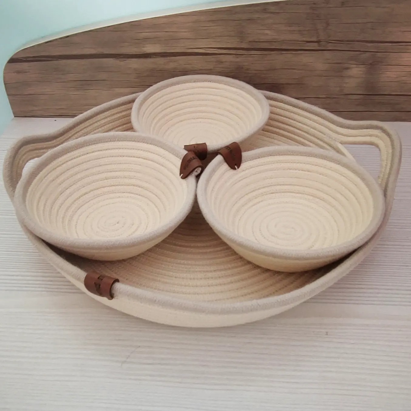 سینی دکوراتیو قیطان رنگی