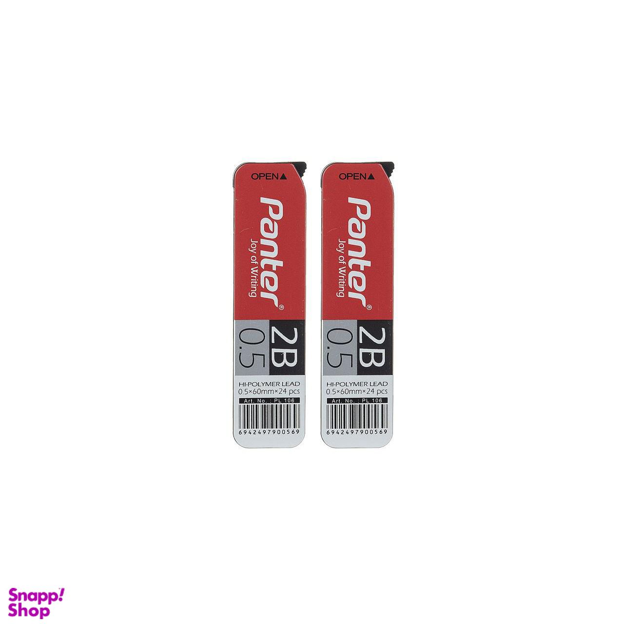 مغز اتود پنتر (Panter) سایز 0.7 میلی متر رنگ مشکی