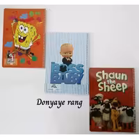 دفتر گلاسه 60 برگ