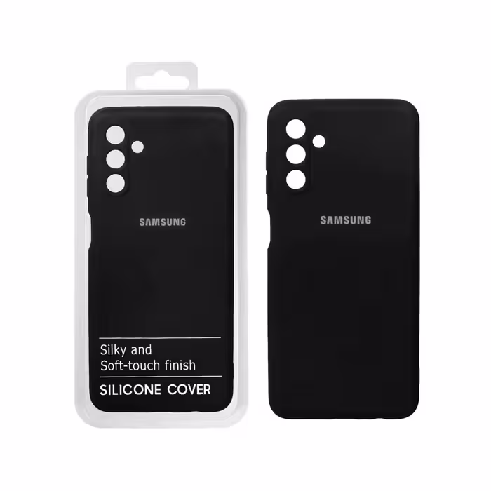 قاب نیو سیلیکون محافظ لنزدار (5G) Samsung A13 - مشکی