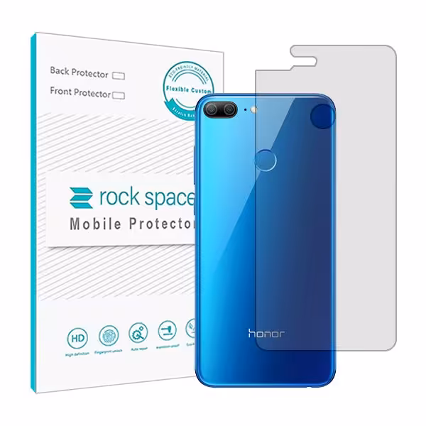 گلس محافظ پشت گوشی آنر 9 Lite مدل نانو هیدروژل شفاف برند راک اسپیس کد S