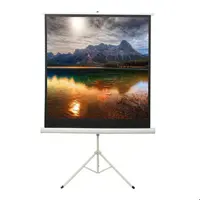 قیمت و خرید پرده نمایش پایه دار ویدئو پروژکتور اسکوپ اندازه 2.5×2.5 متر | یاس ارتباط