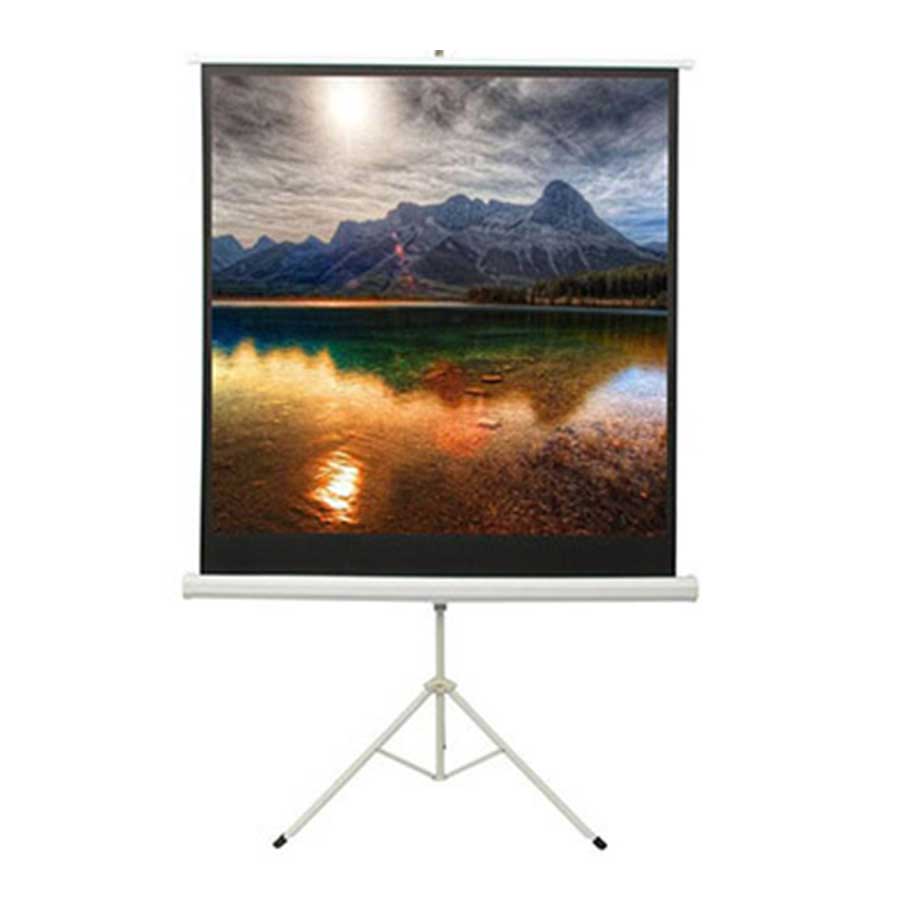 قیمت و خرید پرده نمایش پایه دار ویدئو پروژکتور اسکوپ اندازه 2.5×2.5 متر | یاس ارتباط