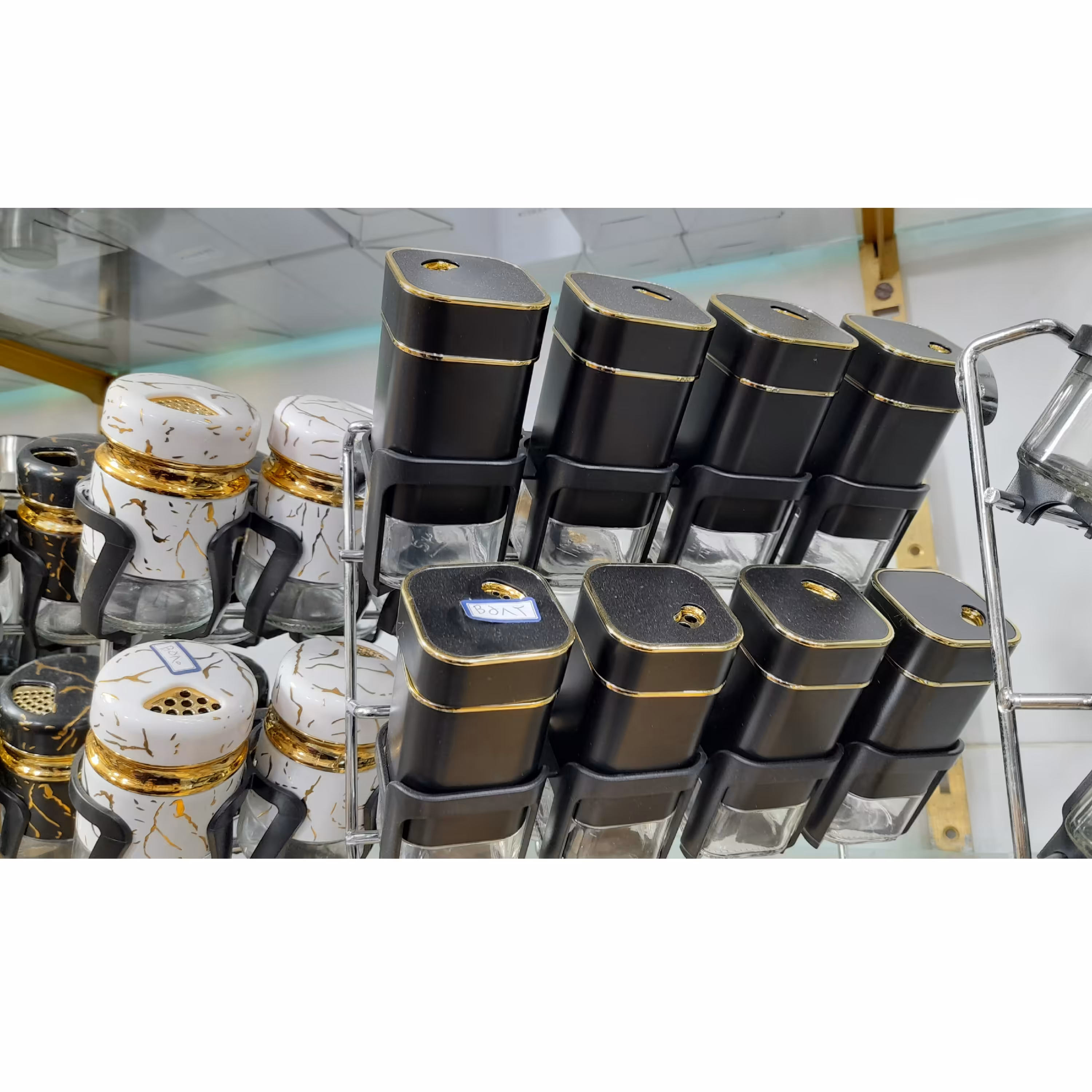 جا ادویه ای طرح ماربل چرخشی وثابت وارداتی