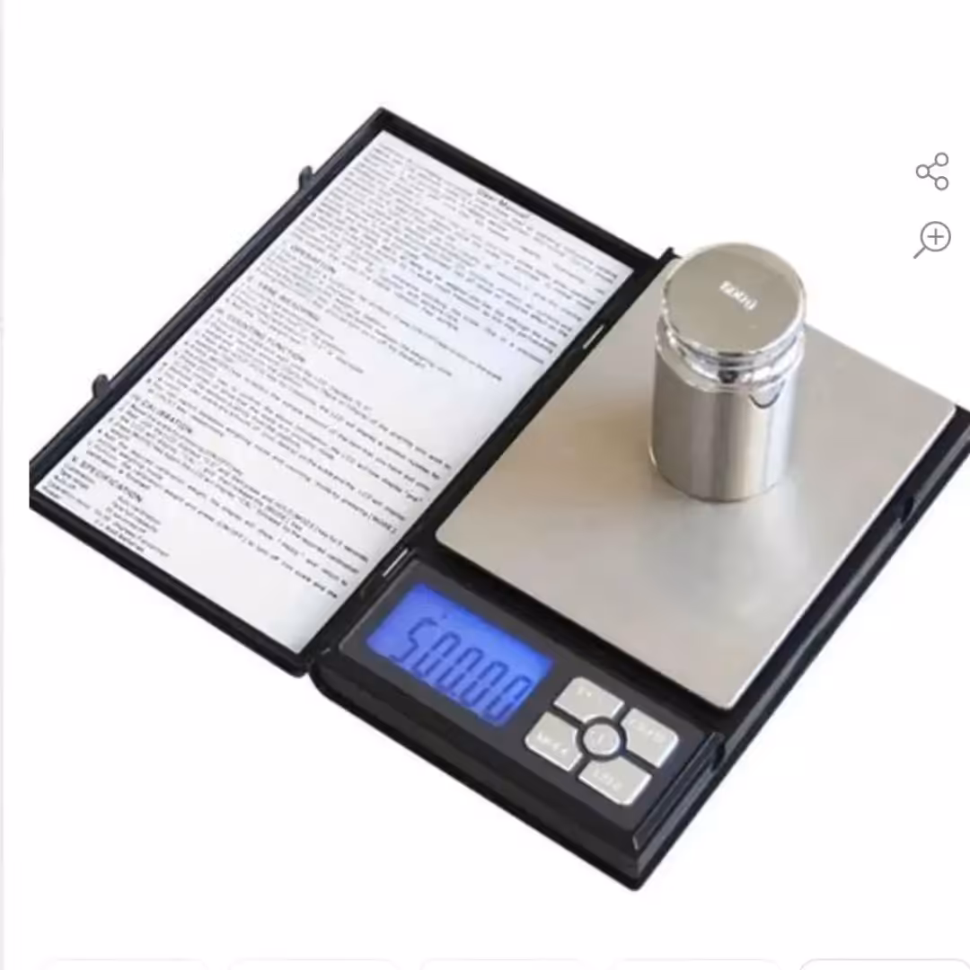 ترازوی فوق العاده نوت بوک 500 گرم با دقت یکصدم