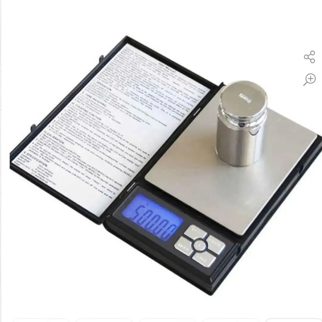 ترازوی فوق العاده نوت بوک 500 گرم با دقت یکصدم