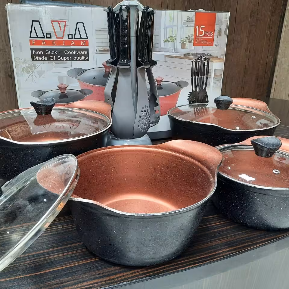 سرویس چدن 15 پارچه