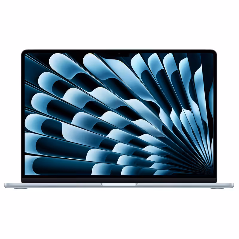 لپ تاپ 15.3 اینچی اپل مدل MacBook Air MC7C4 2025 -M4-16GB Ram-512GB SSD