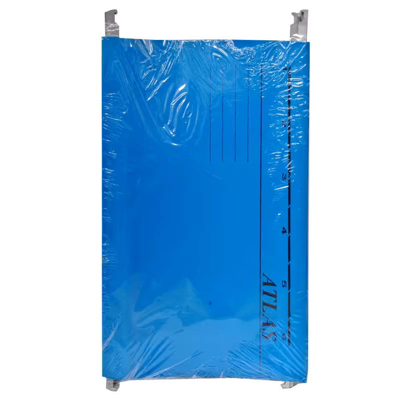 خرید پوشه آویز مقوایی رنگ آبی بسته 10 عددی همراه با سیخ فلزی