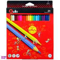 مداد رنگی 24 رنگ مقوایی کوییلو کد 634004