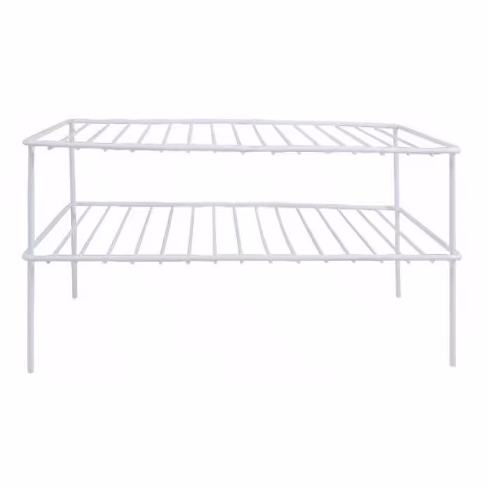 راف دو طبقه فلزی داخل کابینت کد 16