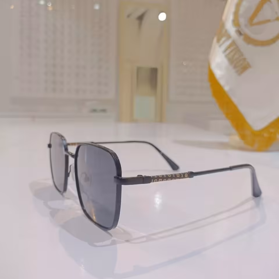 عینک افتابی فلزی مردانه اسپرت uv400
