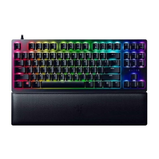 کیبورد باسیم گیمینگ ریزر مدل HUNTSMAN v2 TENKEYLESS