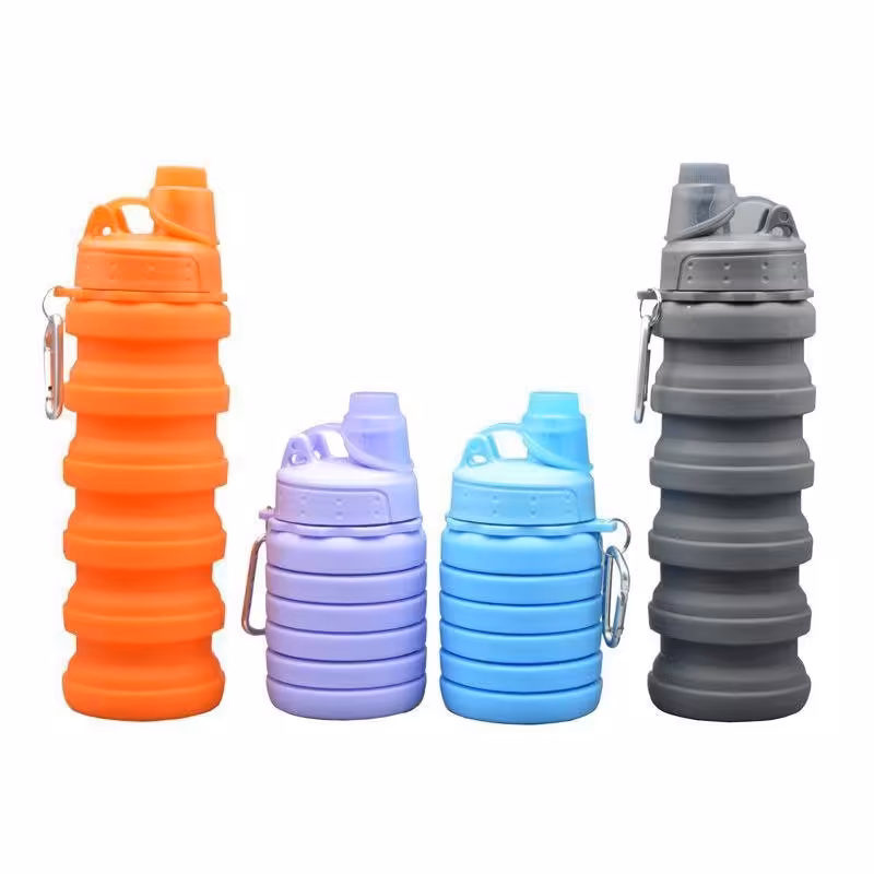 قمقمه سیلیکونی  تاشو