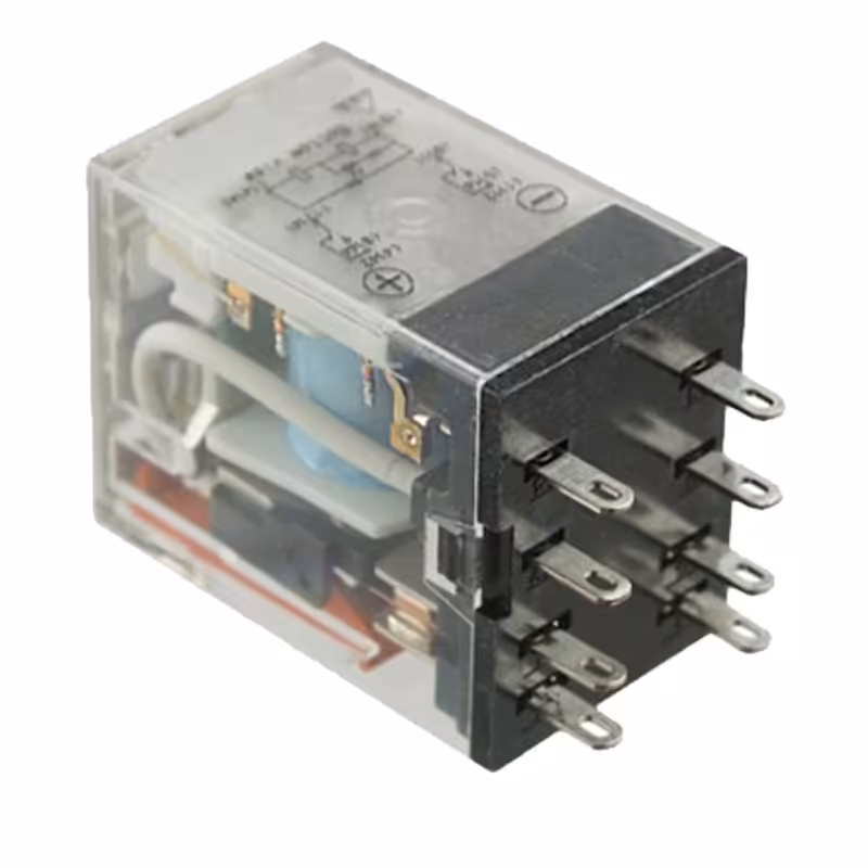 رله شیشه ای امرن 2 کنتاکت، 10 آمپر (MY2N 110/120AC(S