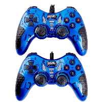 دسته بازی دوبل شوک دار سیمی USB-606